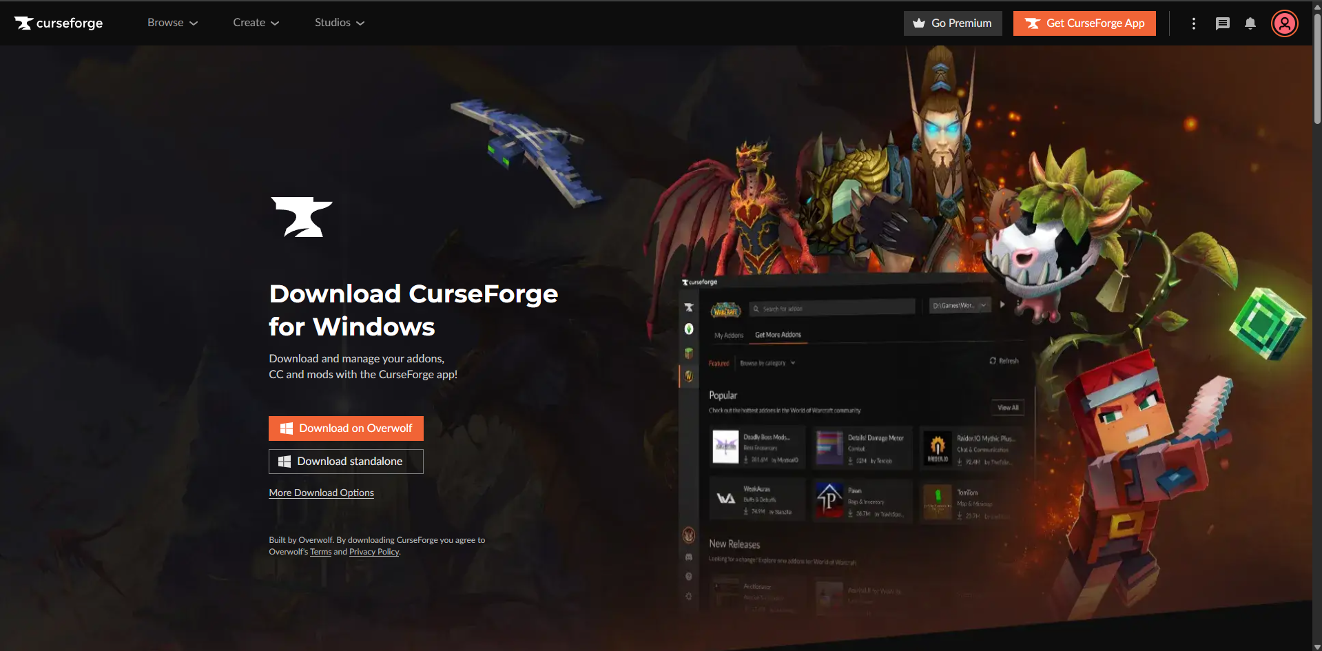 CurseForge-Installation